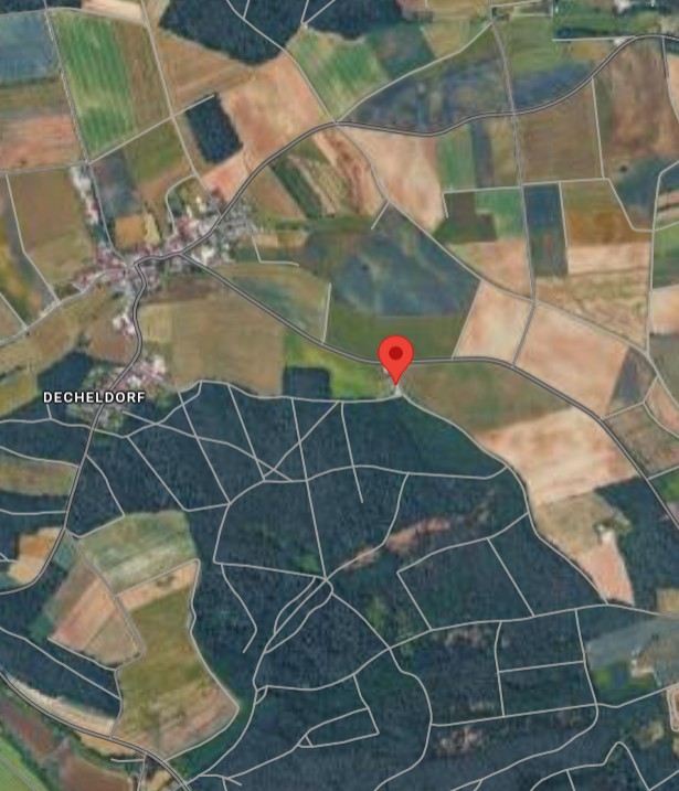 Karte zur Übungswiese